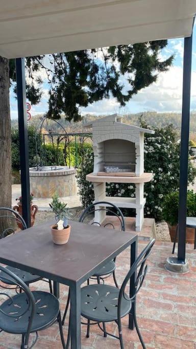 Casa Vacanze Podere San Giusto โวลแตร์รา ภายนอก รูปภาพ
