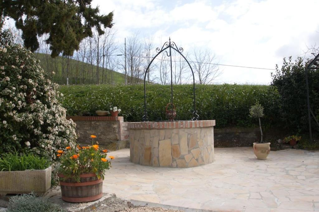Casa Vacanze Podere San Giusto โวลแตร์รา ภายนอก รูปภาพ