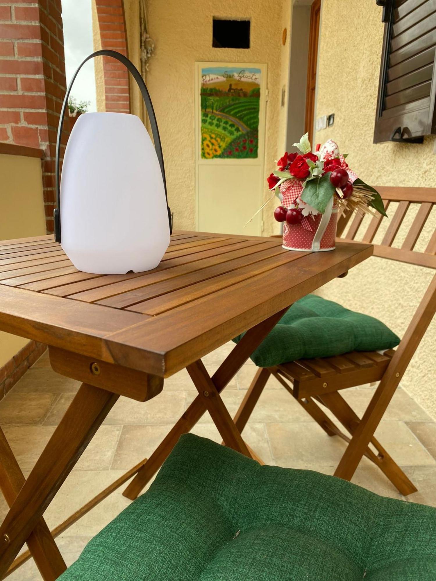 Casa Vacanze Podere San Giusto โวลแตร์รา ภายนอก รูปภาพ