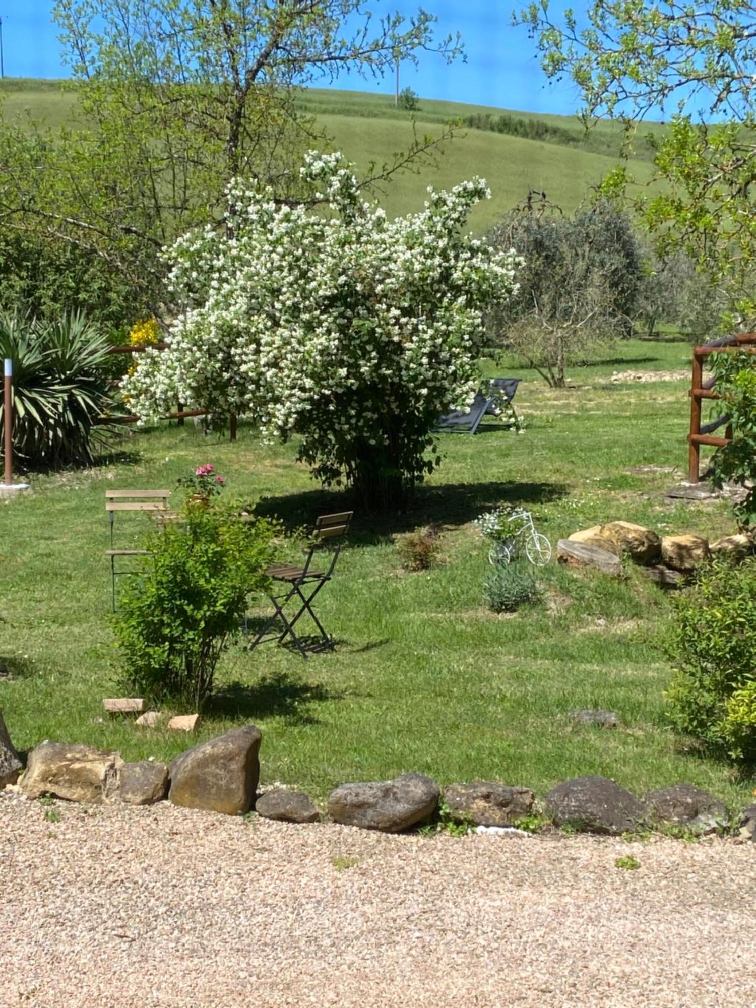 Casa Vacanze Podere San Giusto โวลแตร์รา ภายนอก รูปภาพ