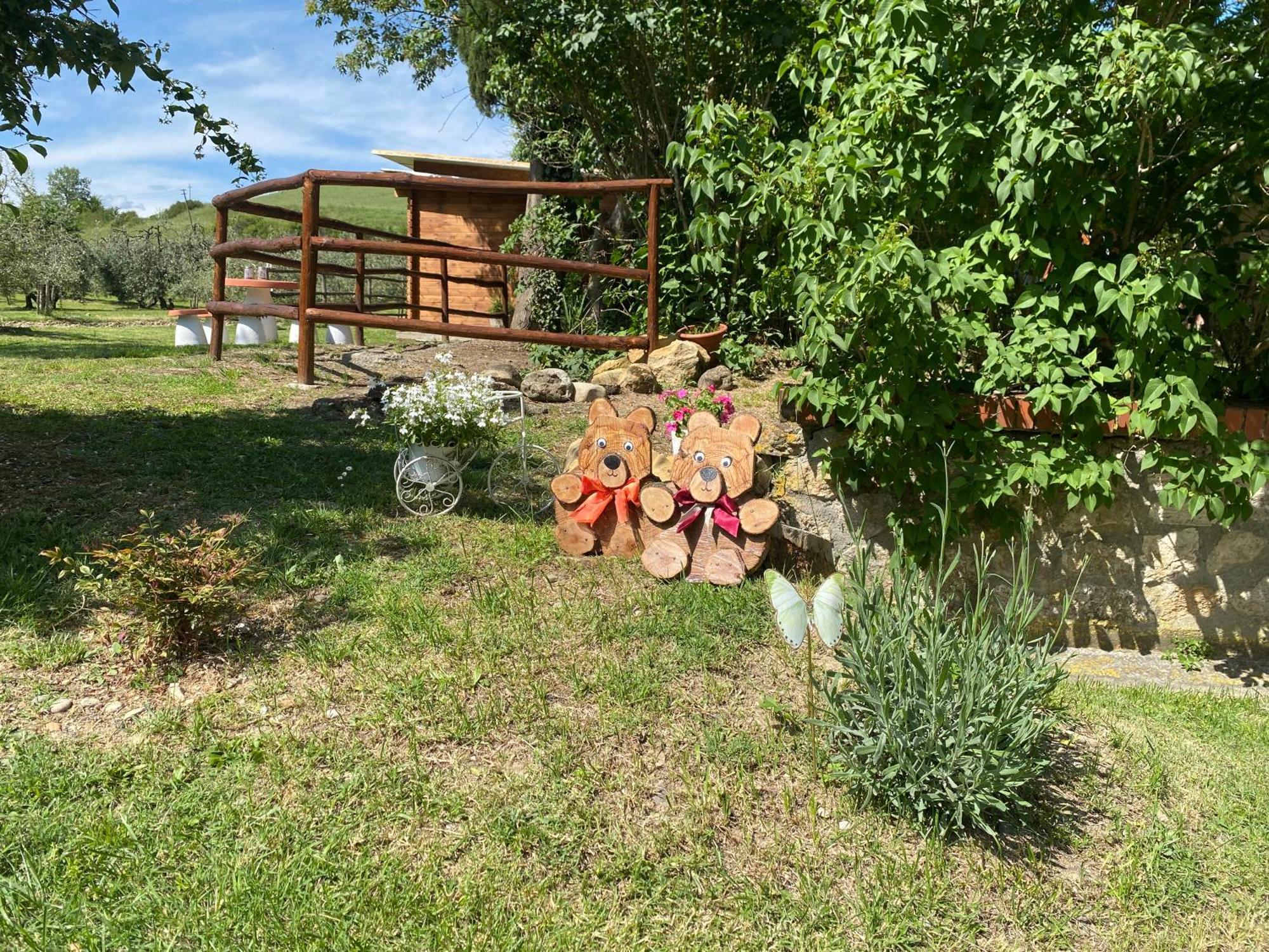 Casa Vacanze Podere San Giusto โวลแตร์รา ภายนอก รูปภาพ
